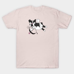 Cupid Boston Terrier T-Shirt